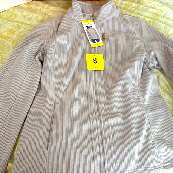 Andrew Marc Women's Ribbed Full Zip Jacket, Size  S - Picture 1 of 5